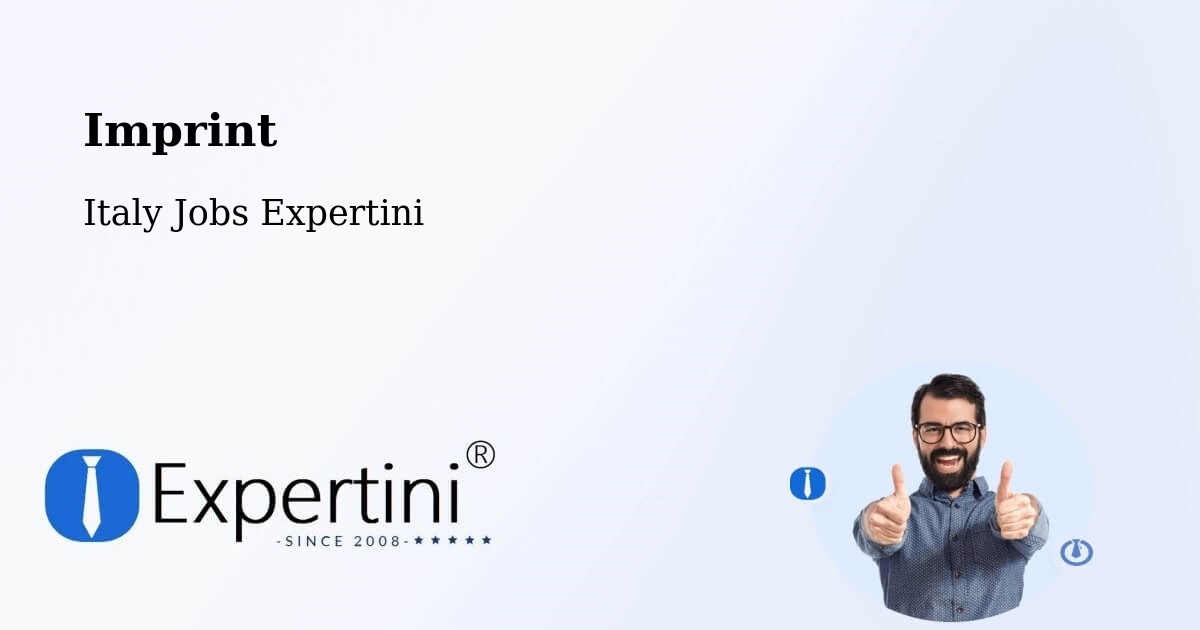 Imprint – Sona - Italy Jobs Expertini